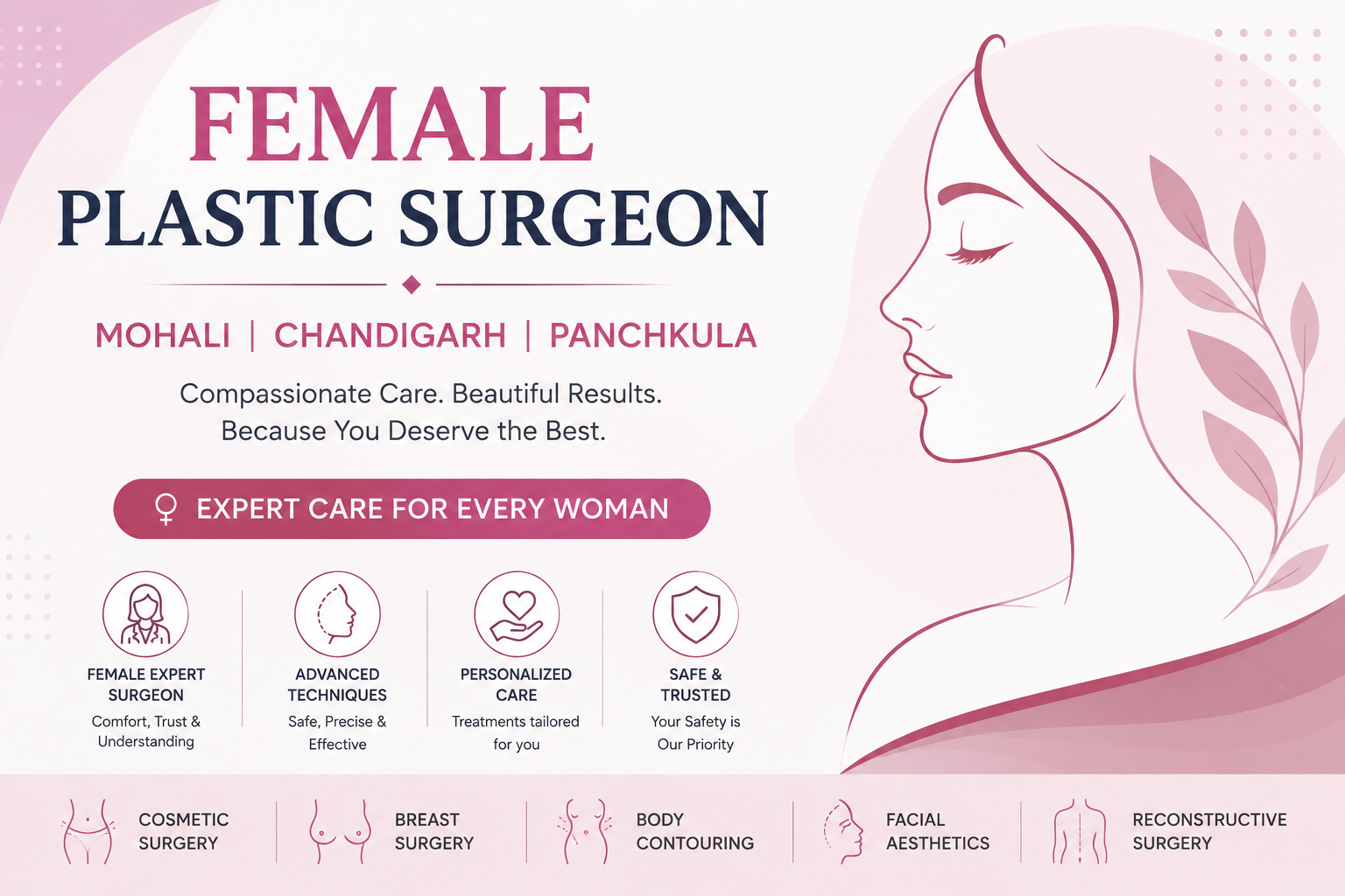 female plastic surgeon mohali