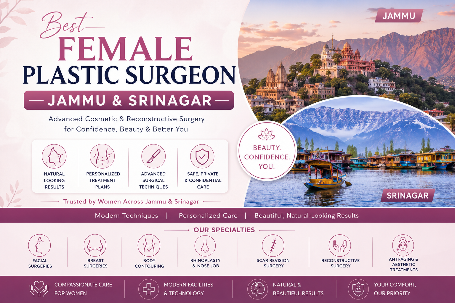 Female Plastic Surgeon Jammu