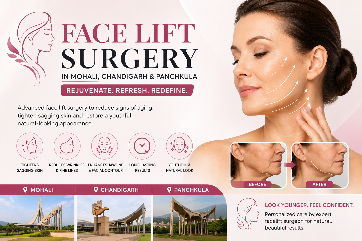Face Lift Surgery in Mohali