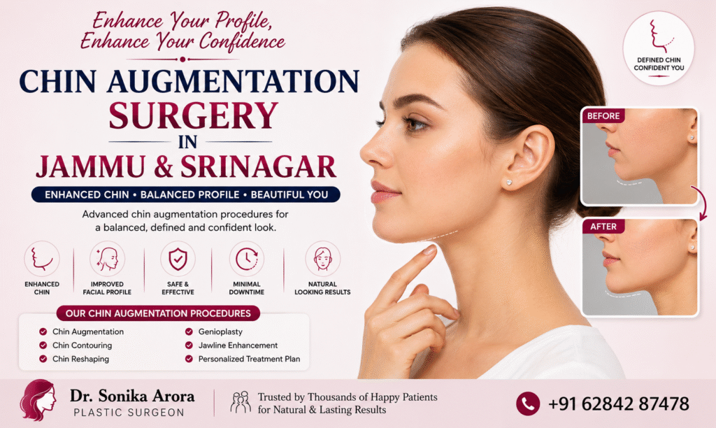 chin augmentation surgery in jammu