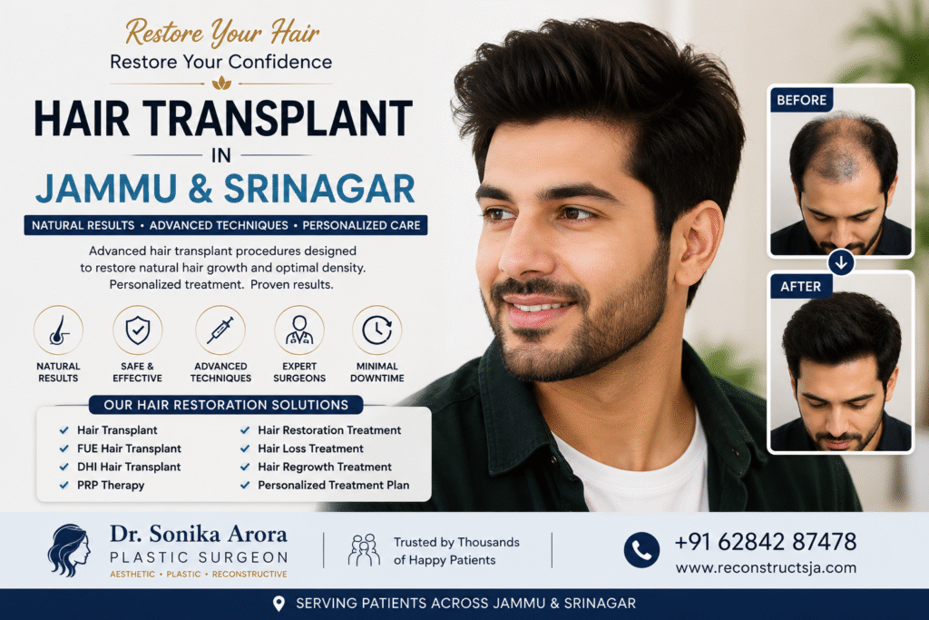 Best Hair Transplant in Jammu