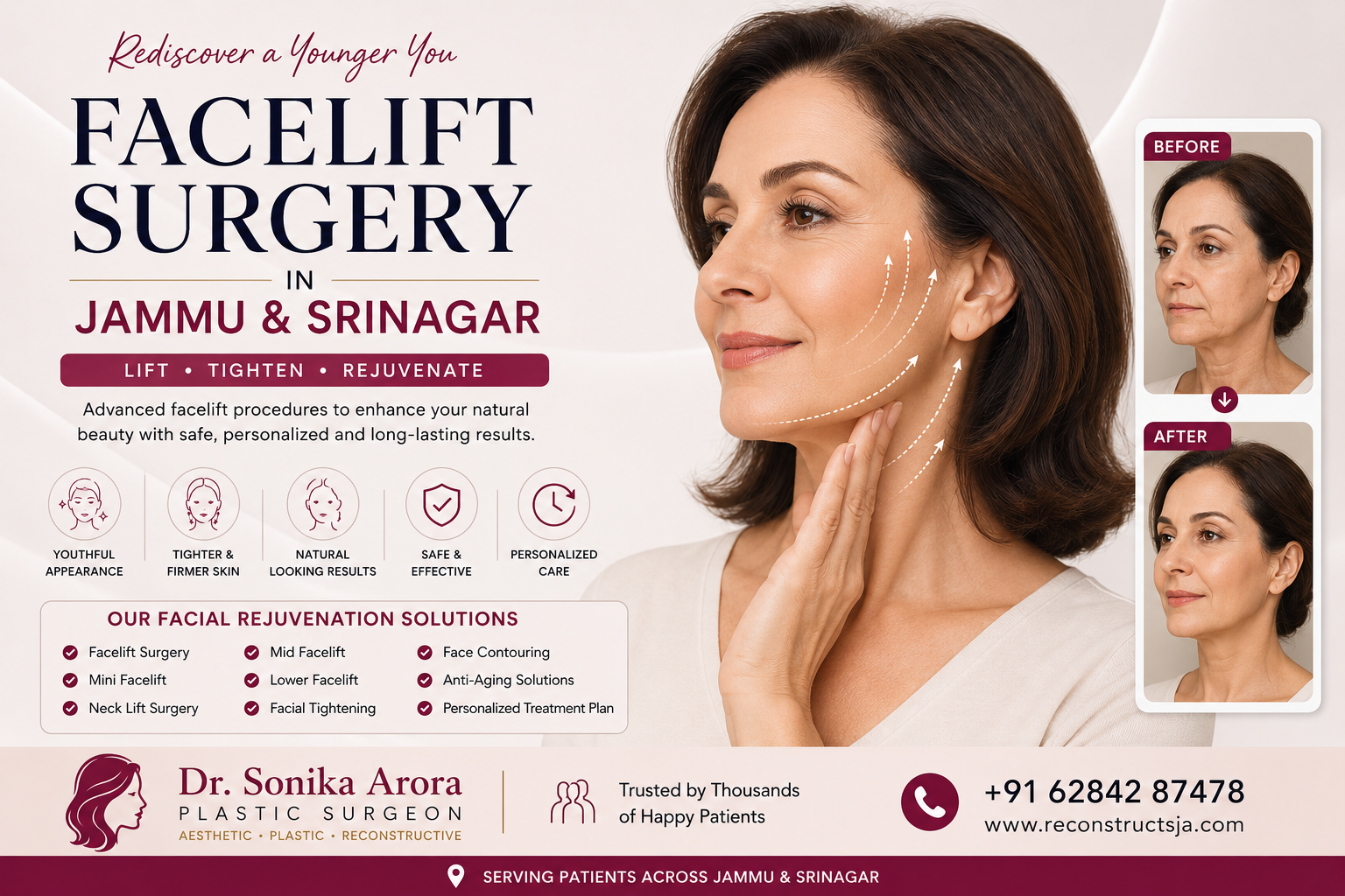 Facelift Surgery in Jammu
