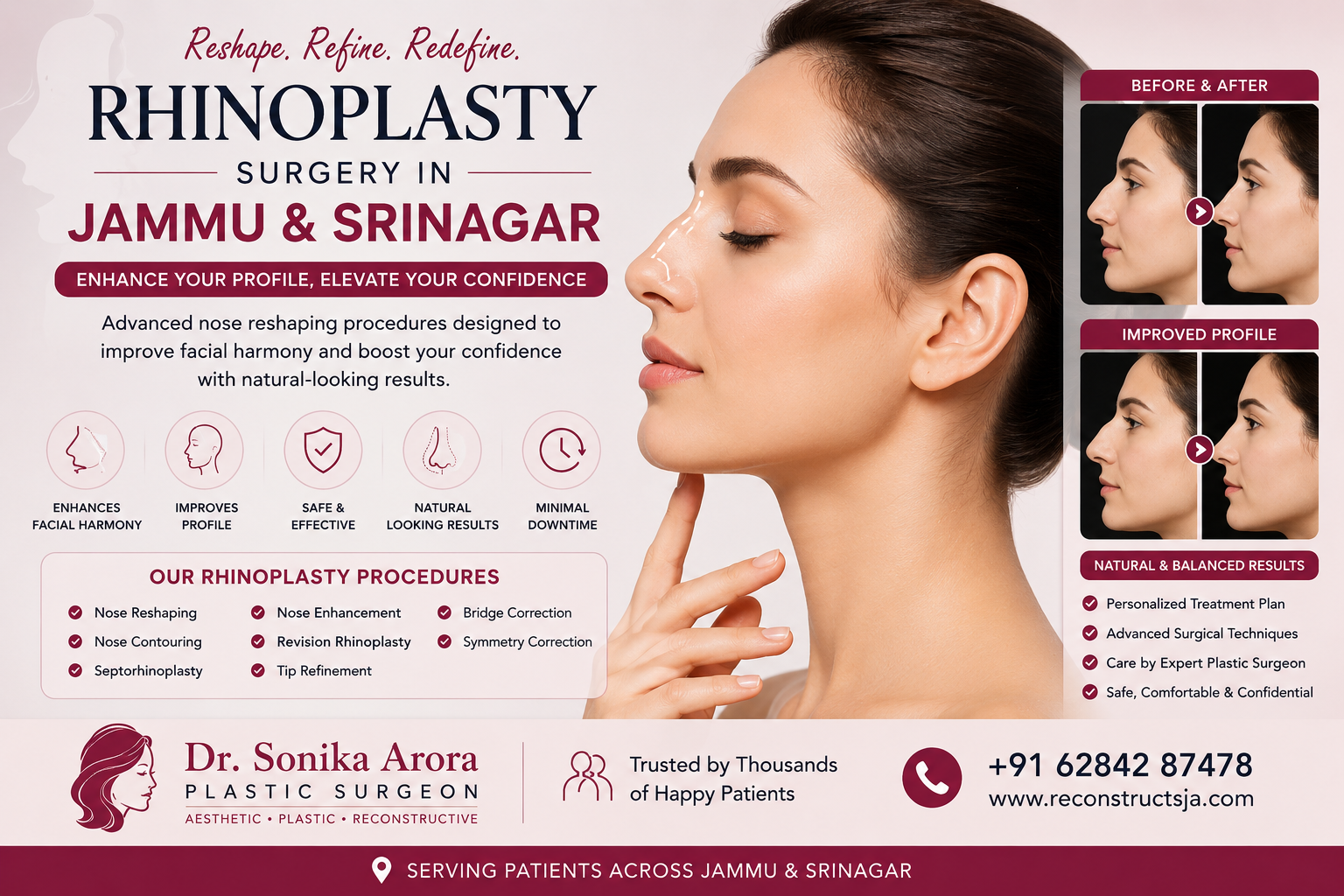 rhinoplasty surgery in jammu