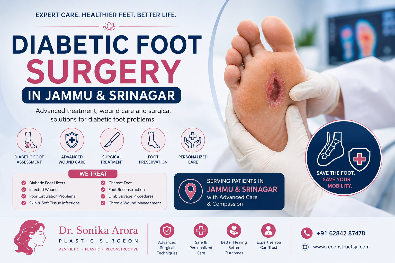 Diabetic Foot Surgery in Jammu
