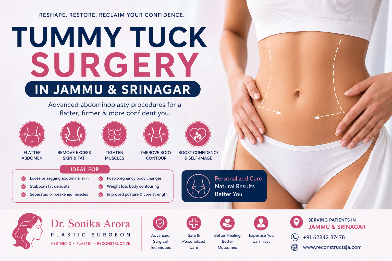 tummy tuck surgery in jammu